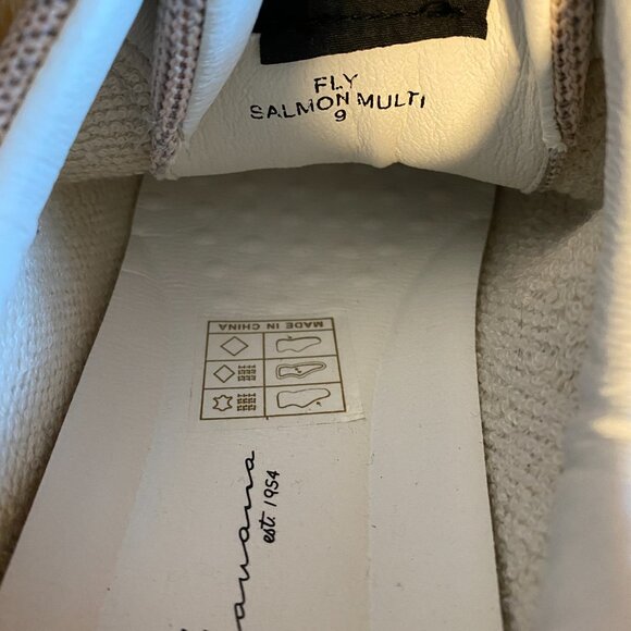 NWT Vintage Havana Fly Salmon Multicolor Low Top Women’s Sneakers Size 9 Fall - Picture 8 of 14